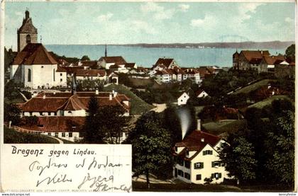 Vorarlberg/Bregenz/ Lindau und Umgebung - Bregenz gegen Lindau
