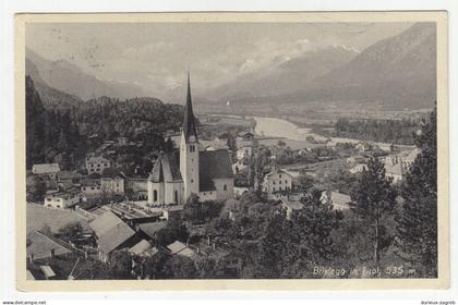 Brixlegg old postcard posted 1938 - slogan postmark Brixlegg b260315