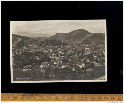 BRUCK AN DER MUR : general view panorama am Stadt