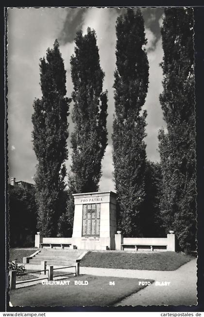 AK Oberwart, Kriegerdenkmal 1914-1918