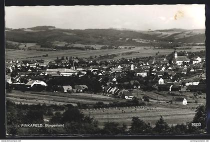 AK Pinkafeld, Panoramablick auf den Ort