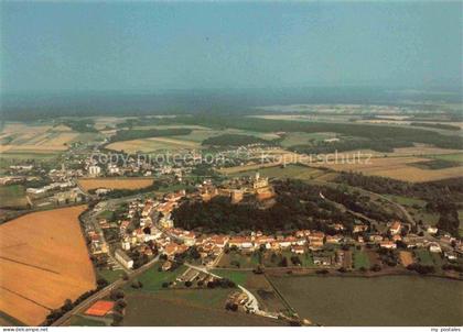 Guessing Burgenland AT Fliegeraufnahme Burg-Guessing Franziskanerkloster Stadtan