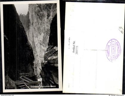 Dornbirn Alplochschlucht Partie