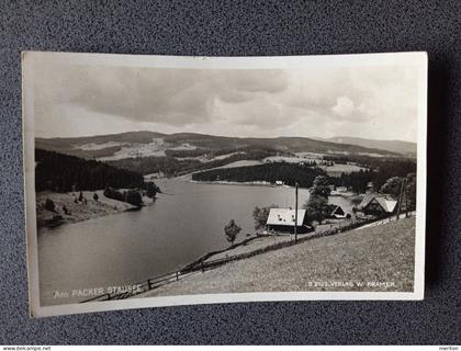 D210010  CPA AK -FOTO-AK  Edelscrott - Am PACKER STAUSEE -Packersperre ca 1930