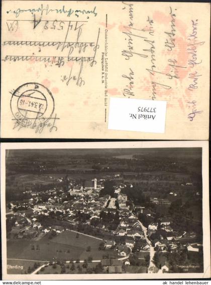 377975,Eferding Totale Fliegeraufnahme 194