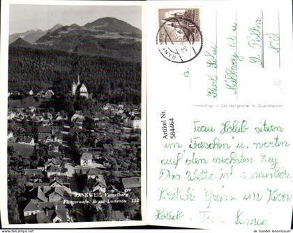 584464,Foto Ak Fliegeraufnahme Rankweil