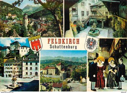 Carte Postale - Autriche - Feldkirch - Feldkirch schattenburg - Multivues - Vorarlberg - CPM - Voir Scans Recto-Verso