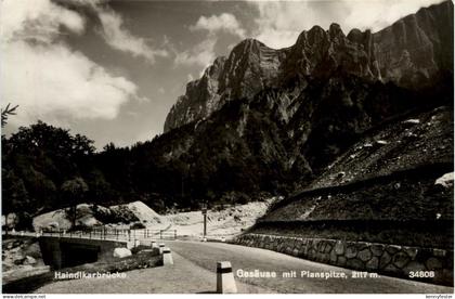 Admont/Gesäuse/Steiermark und Umgebung - Gesäuse mit Planspitze, Haindlkarbrücke