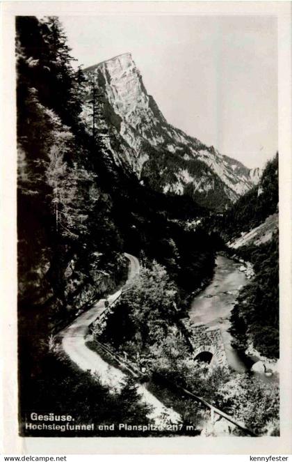 Gesäuse/Steiermark - Gesäuse, Hochstiegtunnel und Planspitzen