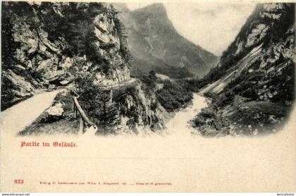 Gesäuse/Steiermark - Gesäuse, Partie im Gesäuse