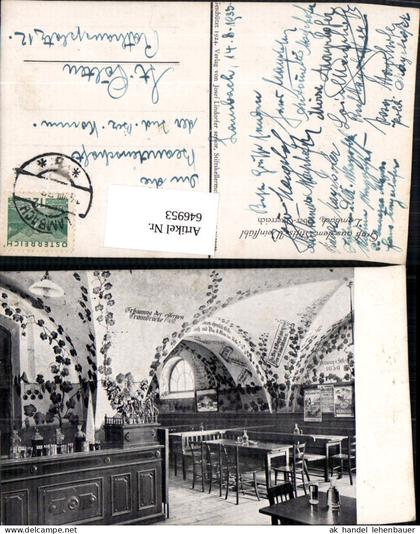646953,Lambach Stifts Weinstübl 1935 Stift