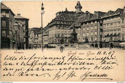 Graz/Steiermark - Graz, Marktplatz