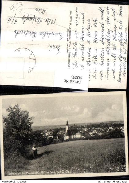 183253,Peuerbach b. Grieskirchen Teilansicht