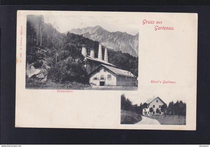 Österreich AK Gartenau 2 Ansichten