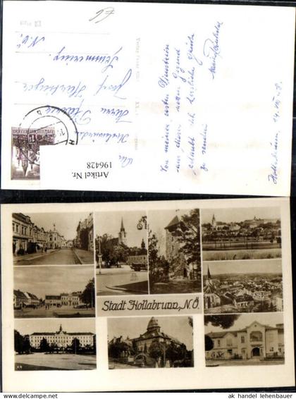 196428,Hollabrunn Mehrbild Ak