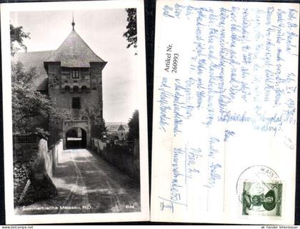 260993,Maissau Burg Tor Straße