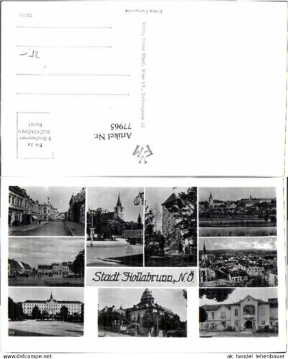 77965,Stadt Hollabrunn Mehrbildkarte