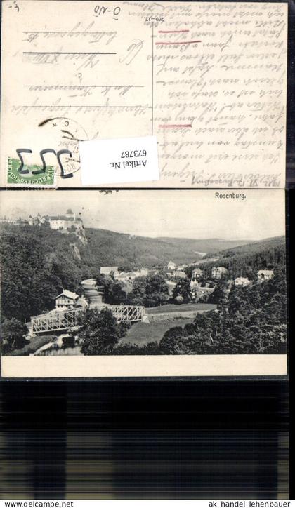 673787,Foto Ak Rosenburg Rosenburg-Mold