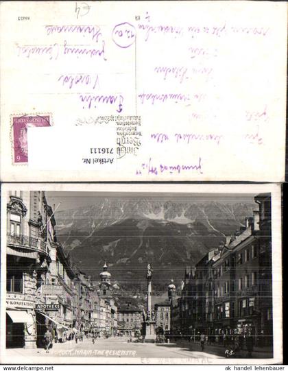 716111 Innsbruck Maria Theresienstraße gel Irdning Ennstal