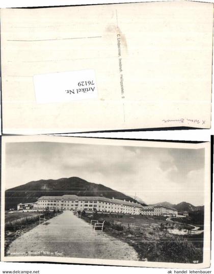 76129,Hochzirl bei Zirl Sanatorium