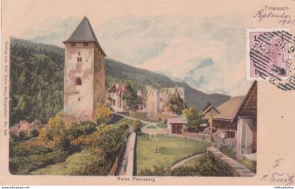 AUSTRIA - Friesach - Ruine Petersberg - 1901
