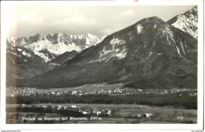 Ferlach Kaernten Rosental Koschutta x 1952
