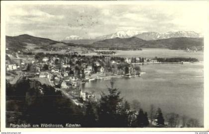 Poertschach Woerthersee Poertschach Kaernten Woerthersee x 1937