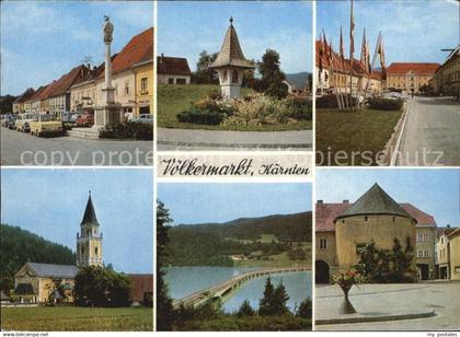 Voelkermarkt Denkmal Bildstock Schloss Kirche Bruecke