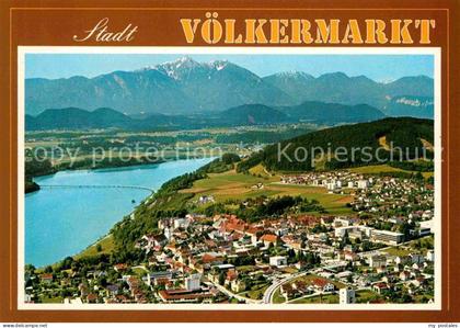 Voelkermarkt Fliegeraufnahme Stausee