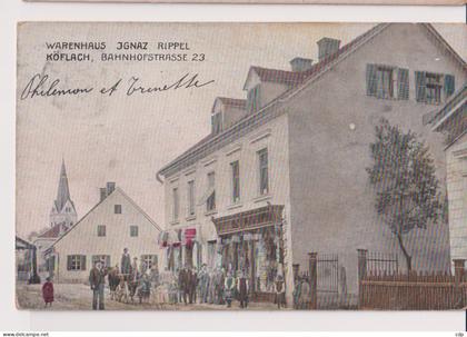 cpa KOFLACH    WARENHAUS     1907