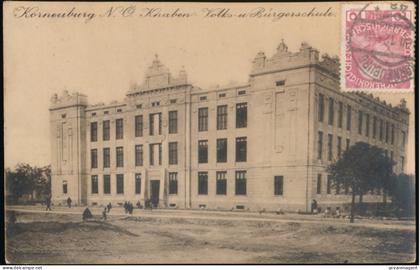 KORNEUBURG. N.O. KNABEN. VOLKS-U BÜRGERSCHULE