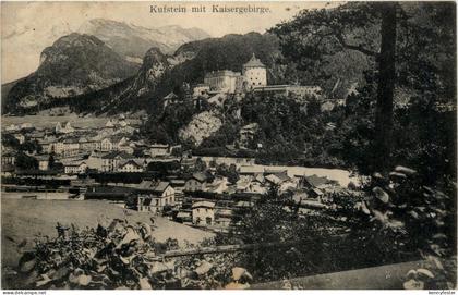 Kufstein/Tirol - Kufstein, mit Kaisergebirge