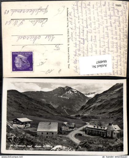 664997,Foto Ak St. Christoph am Arlberg St. Anton am Arlberg