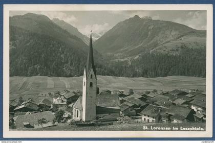 St. Lorenzen im Lesachtal, gelaufen 1954 (AK5395)