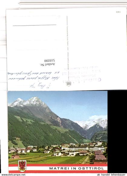 519390,Matrei in Osttirol Totale Bergkulisse