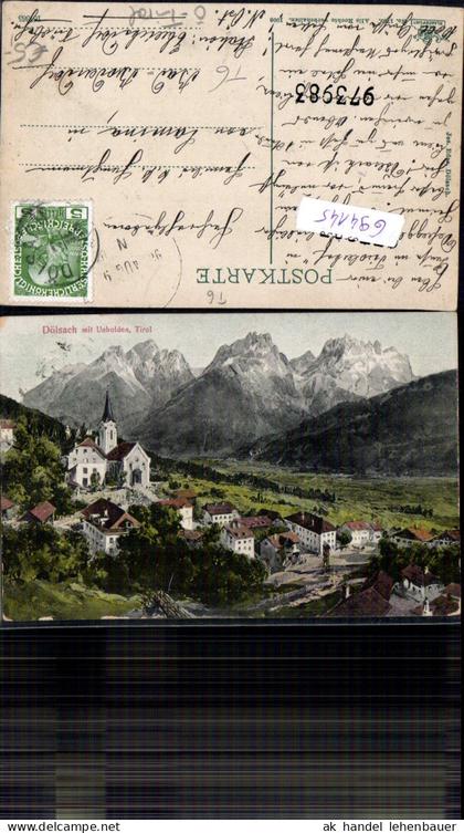 694145 seltene Künstler AK Compton Dölsach b. Lienz Osttirol
