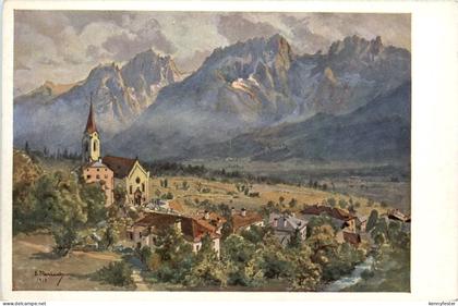 Dölsach mit den Lienzer Dolomiten