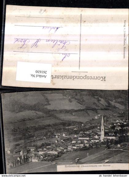 261630,Rottenmann Totale von Südwest