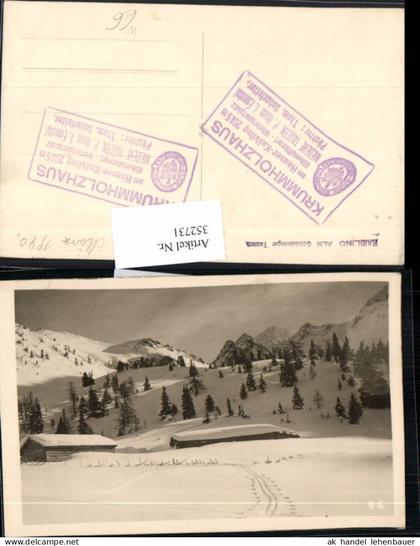 352731,Kaibling Alm b. Haus im Ennstal Bergkulisse Winterbild