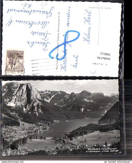 740511 Grundlsee Aussee Bez. Liezen
