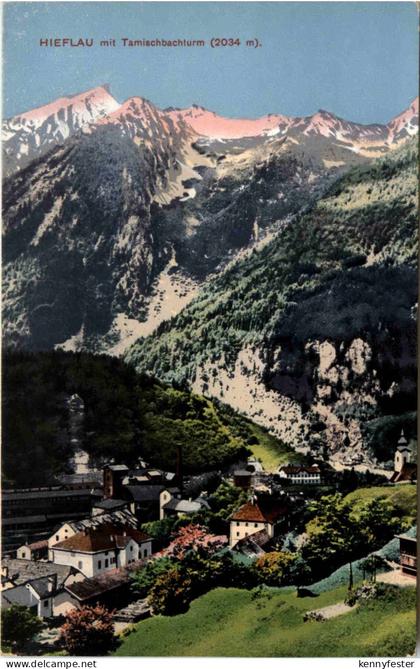 Hieflau mit Tamischbachturm