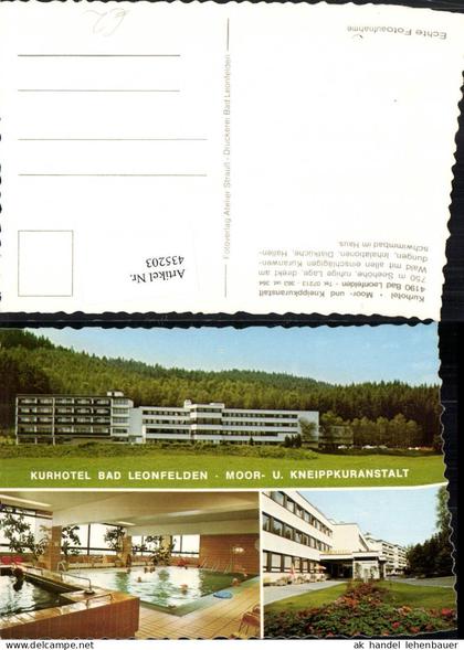 435203,Bad Leonfelden Kneippkuranstalt Mehrbildkarte