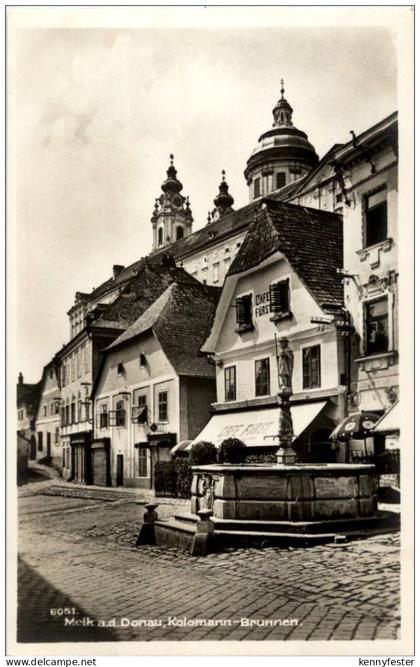 Melk a d Donau - Kolomann Brunnen