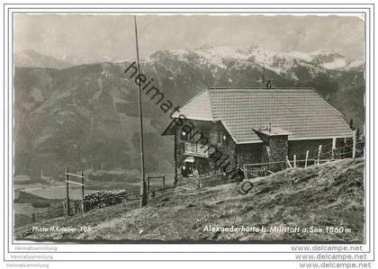 Alexanderhütte bei Millstatt - Foto-AK