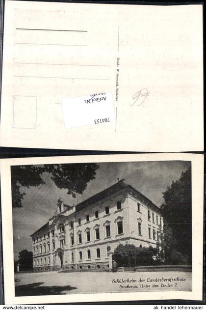 704153 Stockerau Unter den Linden Schülerheim