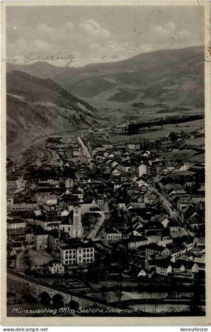 Mürzzuschlag/Steiermark - Mürzzuschlag - von der Kanzel