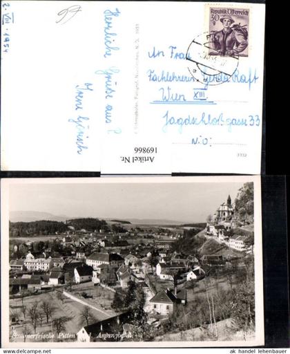 169866,Pitten Ortsansicht a. d. Aspangbahn