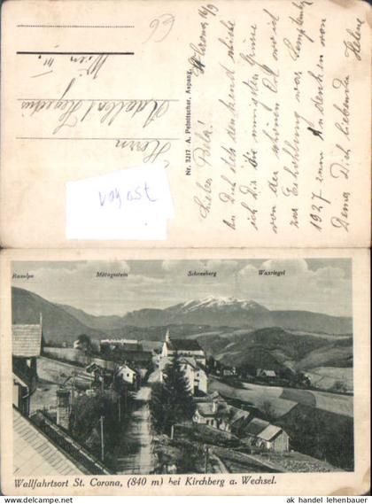 750401 St. Corona am Wechsel bei Kirchberg am Wechsel