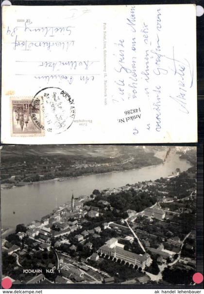 148286,Fliegeraufnahme Pöchlarn 1960