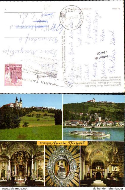 724709 Marbach a. d. Donau Blick auf Maria Taferl Marbach an der Donau Bez. Melk